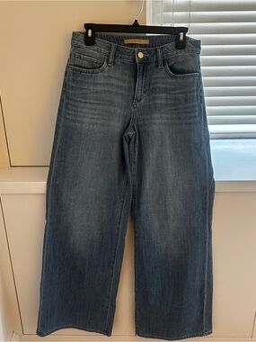 Joe's Jeans Women's Wide Leg Flare Jeans in Medium Blue